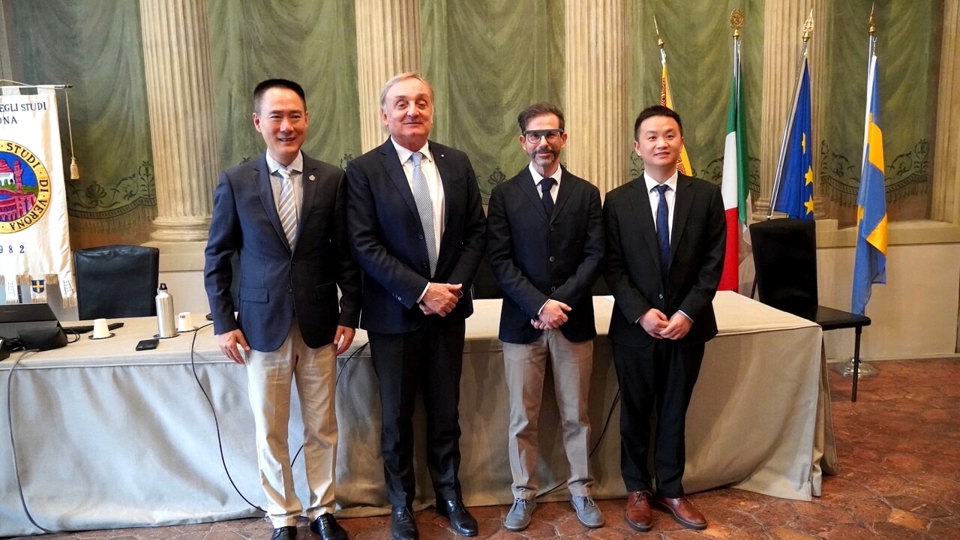 A MoU was signed between Shenzhen University and University of Verona